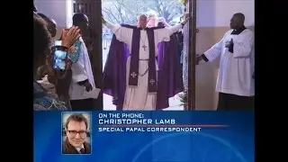 Pope at Banghi Holy Door 