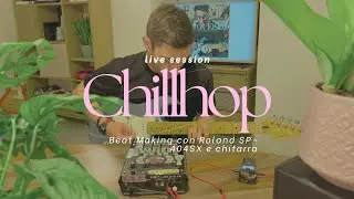 RnB Beatmaking Beat | Live Guitar and Roland SP404 | Chillhop Vibes no talking