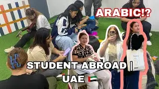 A DAY IN MY LIFE AS A STUDENT ABROAD | UAE | KRISSELLE’S VLOG