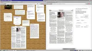 Making a rooom about spatial documents