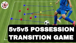 5v5v5 possession and transition game!