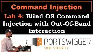 Command Injection 4 | Blind OS Command Injection with Out-Of-Band Interaction
