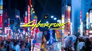 CYBERPUNK Presets | Night Presets - Lightroom Mobile Tutorials + Free Presets DNG & XMP