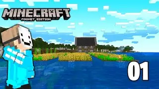 Início de uma nova série no Minecraft Bedrock #01