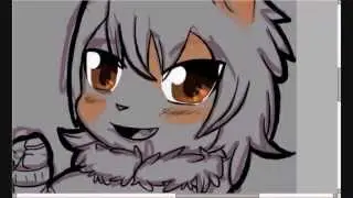 Anthro Eevee Speedpaint