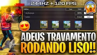 REVELADO!!😍🤩 como fazer o FREE FIRE parar de travar na NOVA ATUALIZAÇÃO!FREE FIRE TRAVANDO DE MAIS