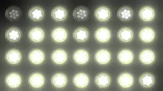 Light Flashlight | Color changing LED wall animated background video , No Copyright , Club VJ loop
