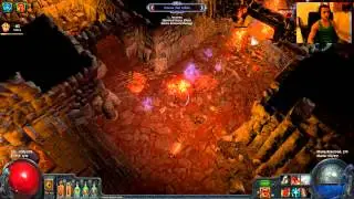 Budget 10ex Uber Atziri Kill [Rampage] Tornado/Puncture Shots