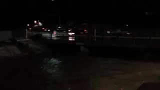 Las Vegas Wash after heavy thunderstorms.