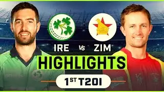 IREvZIM Highlights | Ireland vs Zimbabwe, 1st T20I Highlights | Sports adda 24x7
