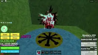 Pov: sanguine art(Blox Fruit)