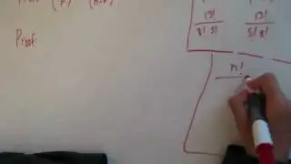 nCr Proof of Symmetry Property