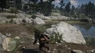 RDR2 - Alce Occidentale Maschio (Lago della casa del veterano)