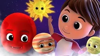 планеты песня | детские рифмы | обучающее видео | Planets Song | Learn Planet Names | Kids Song
