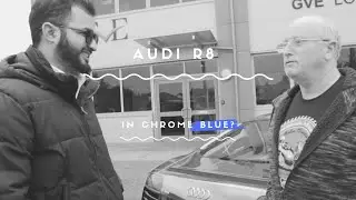 GVE Customs: Audi R8 | Chrome Blue Wrap | GVE London