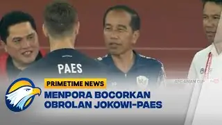 Menpora Ungkap Obrolan Jokowi - Paes [Primetime News]