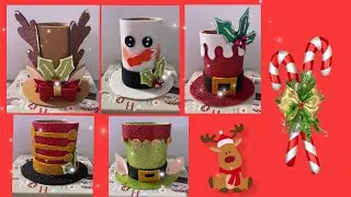 sombreritos navideños/decoración navideña/manualidades 🌲🤩