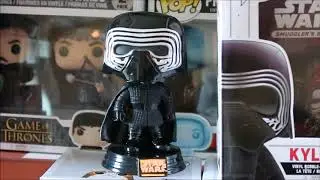 Star Wars Kylo Ren Funko Pop Toys R Us Exclusive Vinyl Figure Review The Last Jedi