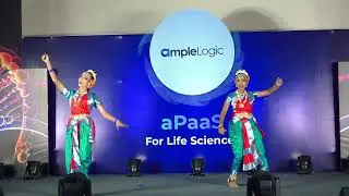 Beautiful Bharatanatyam Dance Performance | Traditional Indian Dance Art  | Amplelogic turns 15