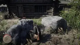 Red Dead Redeption 2 Arthur and Javier house robbing