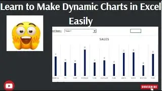 Learn to Make Dynamic Charts in Excel Easily. 