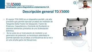 Webinar - Diagnóstico del Aislamiento en Transformadores, Generadores y Motores con el TDX 5000