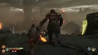 God of War Ragnarok Thor and Atreus Fight Together !!!!