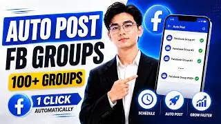 How To Post To Multiple Facebook Groups At Once | Auto Post Facebook Group