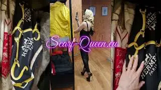 ScarfQueen Photoshoot backstage