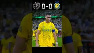 Al Nassr Vs Inter Miami 🥶🔥 | Imaginary Match Highlight #shorts #football #youtube