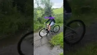 Falling of bike(he was fine)