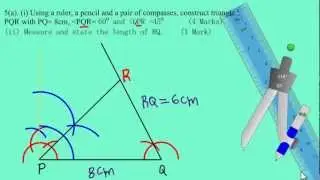 CSEC CXC Maths Past Paper 2 Question 5a May 2012 Exam Solutions (Answers)_ by Will EduTech