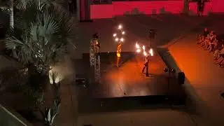 Hard Rock Los Cabos Fire Show January 2024