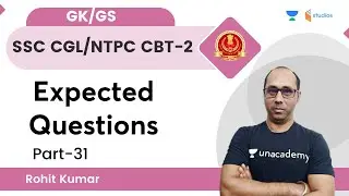 SSC CGL/NTPC CBT -2 Expected Questions | Part-31 | RRB NTPC | wifistudy studios | Rohit Kumar