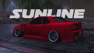 Nissan Skyline GTR R34 Sunline Racing GTA SA Android!