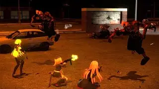 [VJ] Get A Life Zombie SNPCs vs The Girls' Frontline SNPCs, Half-Life Resurgence Rebel Engineers