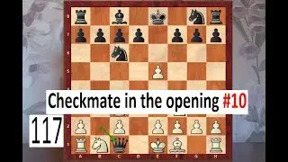 Checkmate in the opening #10: the Englund gambit!
