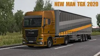 ETS 2 Mod | New MAN TGX 2020 [ETS2 v1.38 - 1.37]