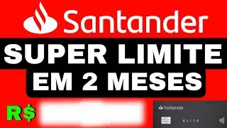 ♨️SANTANDER/ NUNCA VI UM LIMITE DESSE♨️