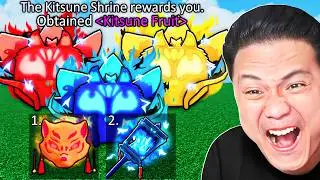 I Unlock The 5 MYSTERY Tails Of Kitsune In Blox Fruits