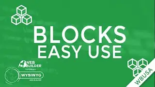 WYSIWYG Web Builder 12 How to create your own Blocks for an easy use of the software
