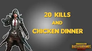 20 Kill Chicken Dinner - PUBG Mobile (Tencent Gaming Buddy)