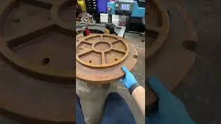 Tapping a Huge Part Without Moving It! 