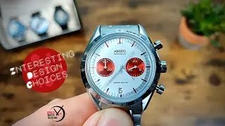 AMWG Red Moon Chronograph Microbrand 🔴 Speedmaster Homage? Honest Watch Review 