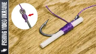 ‼️THE EASIEST WAY TO TIE A HOOK. STRAW HACK | @FVU 