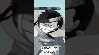 First Major Fight In Naruto😱#kakashi #zabuza #naruto #narutoshippuden #boruto #anime #japan #shorts