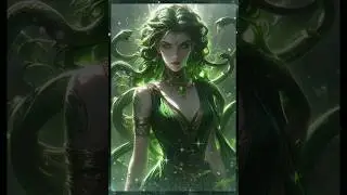 An unreal Gorgon from ancient tales through the eyes of a neural network #art#ии#нейросеть #горгона