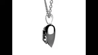 Groupon Promise Loumi Design : Collier Coeur
