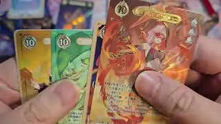 Genshin Genius Invokation TCG physical booster box Set 4 x3 opening