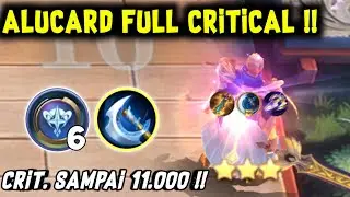 ALUCARD ASTRO + BERSEKER'S FURY !! CRITICAL SAMPE 11.000 !! MAGIC CHESS MOBILE LEGENDS